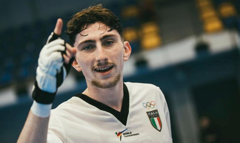 dennis-baretta-primo-oro-del-taekwondo-ai-giochi-europei