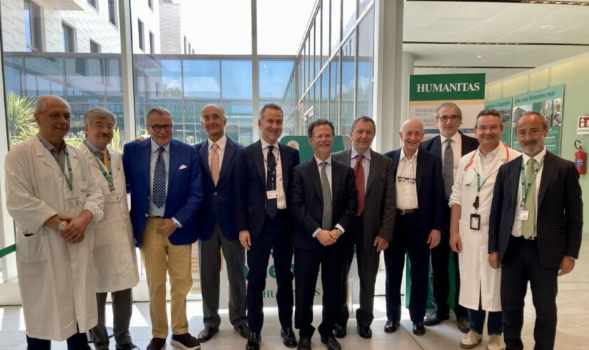 il-rettore-priolo-in-visita-a-humanitas-istituto-clinico-catanese