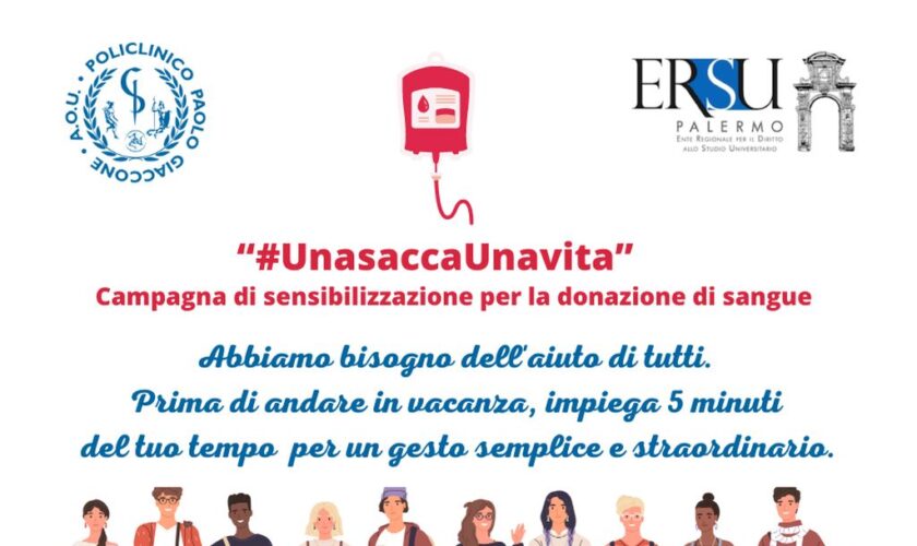 palermo,-ersu-al-fianco-del-policlinico-per-la-campagna-raccolta-sangue