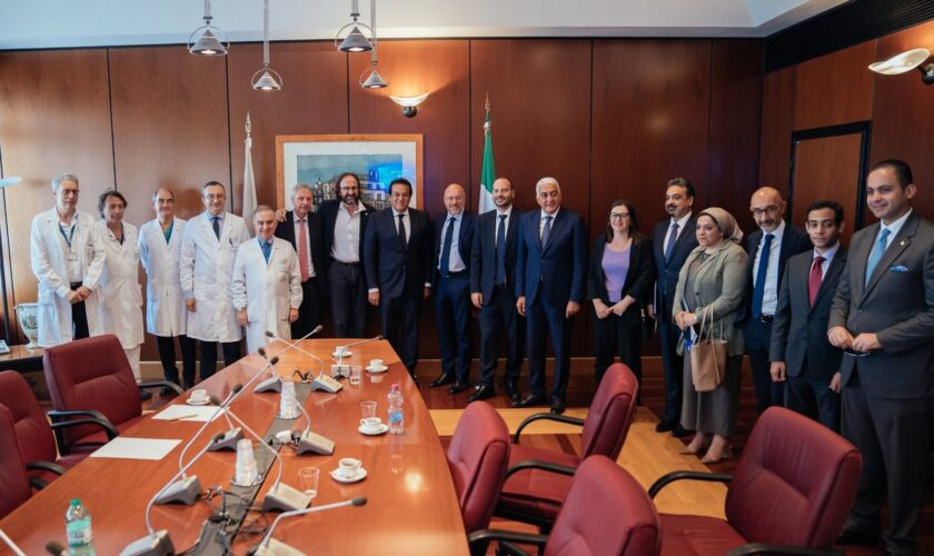 il-ministro-della-salute-egiziano-in-visita-al-policlinico-gemelli