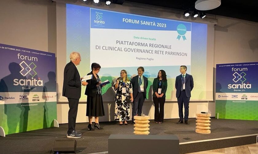 forum-sanita,-la-regione-puglia-premiata-per-la-rete-parkinson