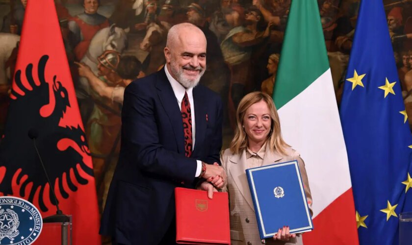 meloni-incontra-rama,-accordo-su-due-centri-per-migranti-in-albania