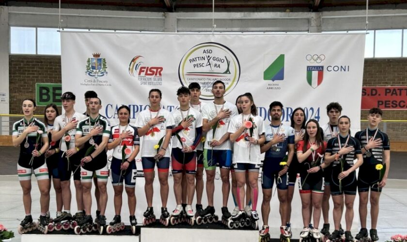 pattinaggio,-cala-sipario-su-assoluti-corsa-indoor-di-pescara