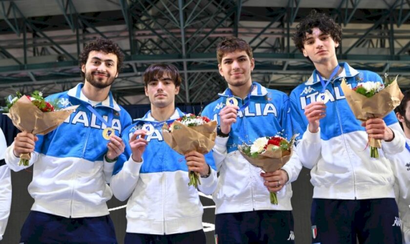 europei-giovanili,-italia-u20-spada-maschile-campione-a-squadre