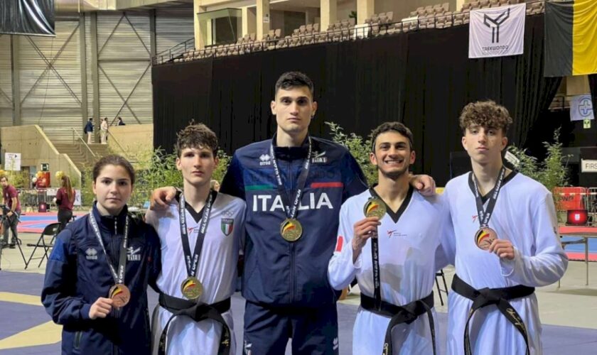 gli-azzurri-del-taekwondo-dominano-il-belgium-open-2024