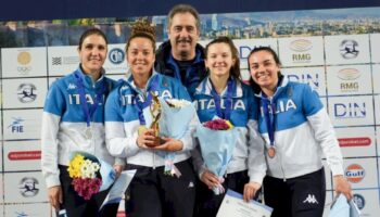 trionfo-italia-a-tbilisi,-quattro-fiorettiste-azzurre-sul-podio