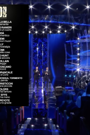 big sanremo 2025 titoli brani